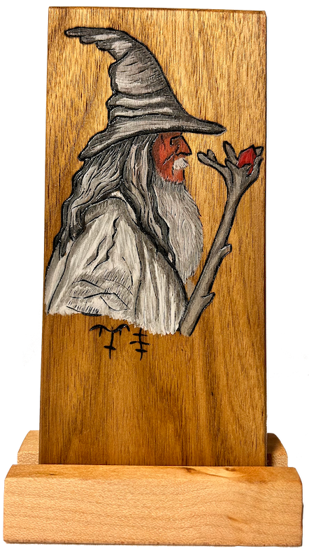 Wizard Art by DW Carving Studio